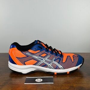 Asics Gel-Solution Speed 2 GS Blue Flash Orange C431Y Youth US 6.5
